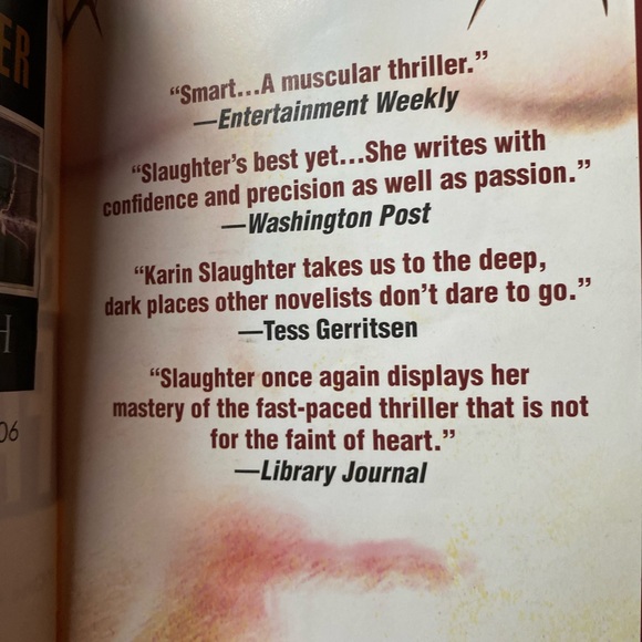 KARIN SLAUGHTER “FAITHLESS” SOFT COVER NOVEL BOOK - Picture 5 of 5